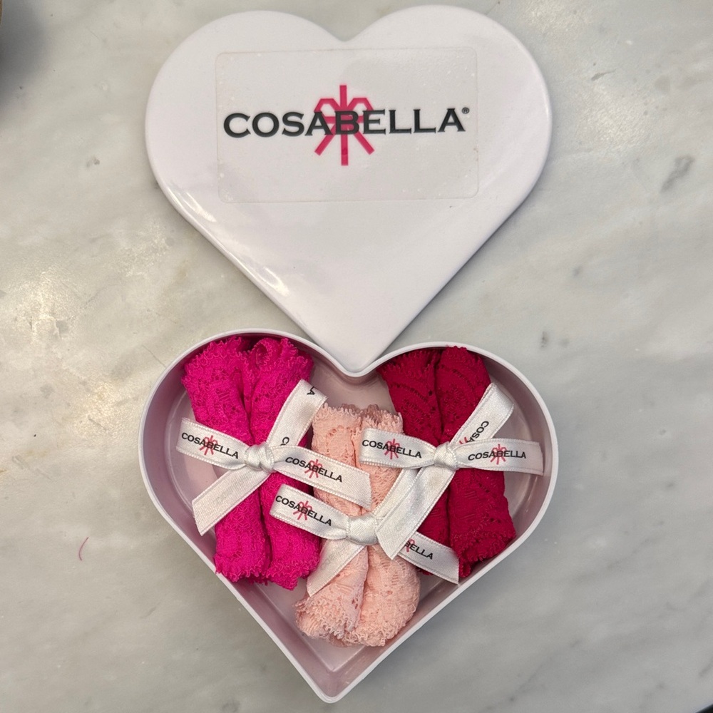 Cosabella Lace Thong 3 pack